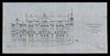 "Hospital de la Sta Cruz. Pabellón enfermería. Dos pisos con tres salas en cada uno. Fachada norte"